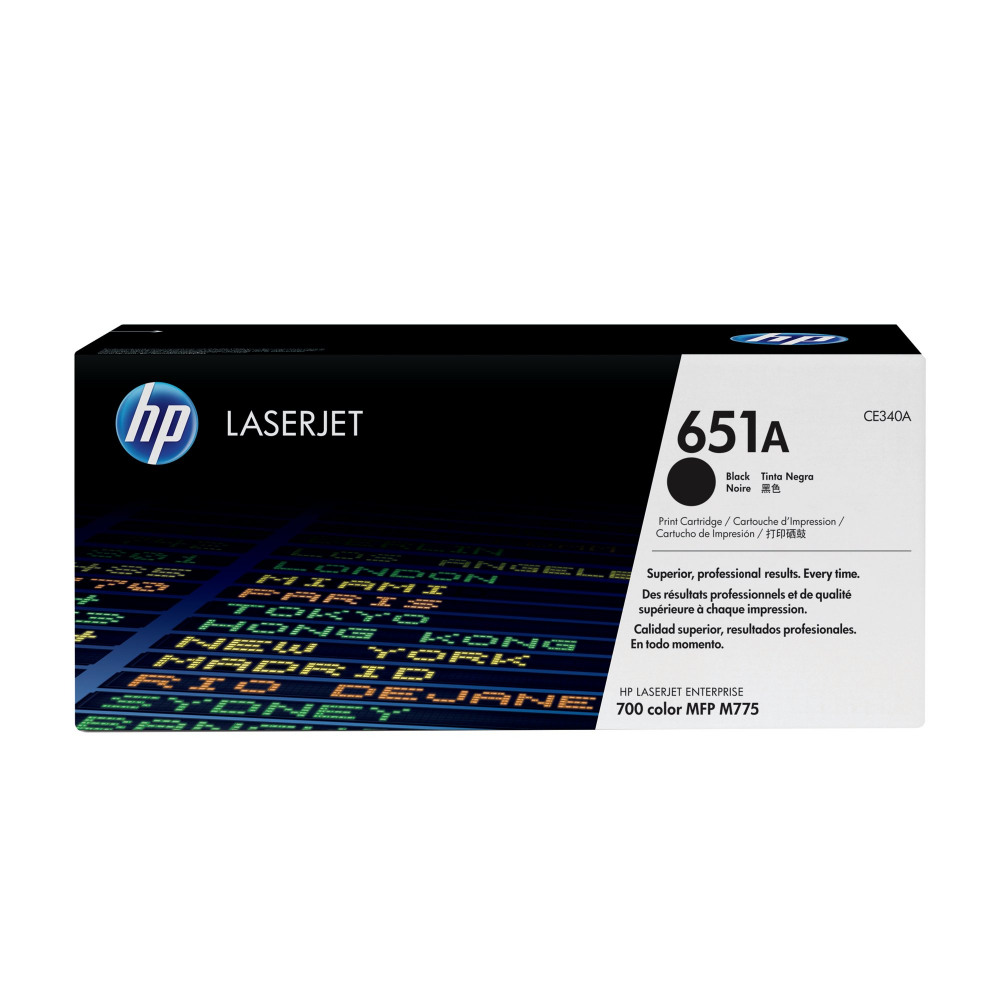 HP CE340A BLACK TONER NO 651A