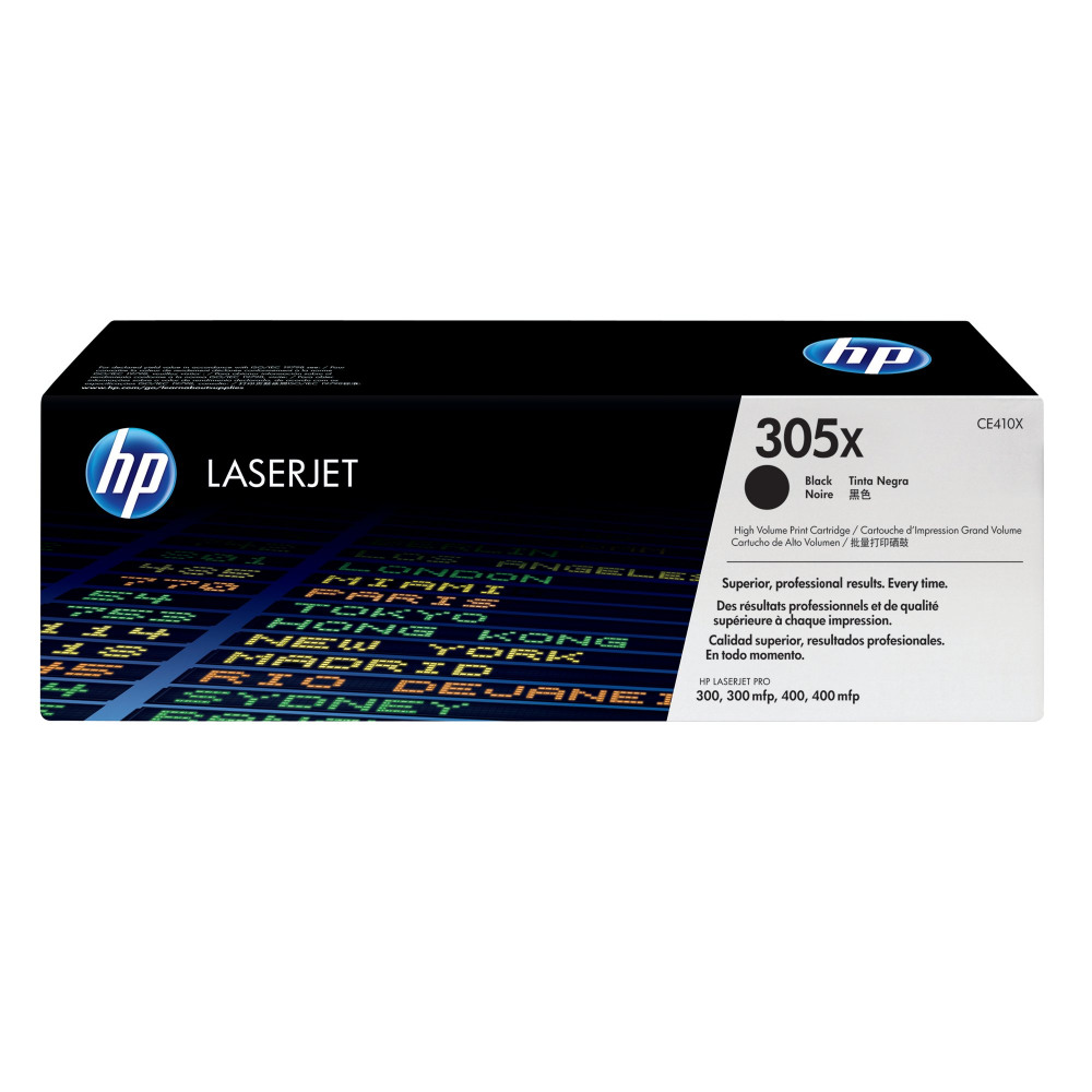 HP CE410X 305X BLACK TONER 4000 PAGES