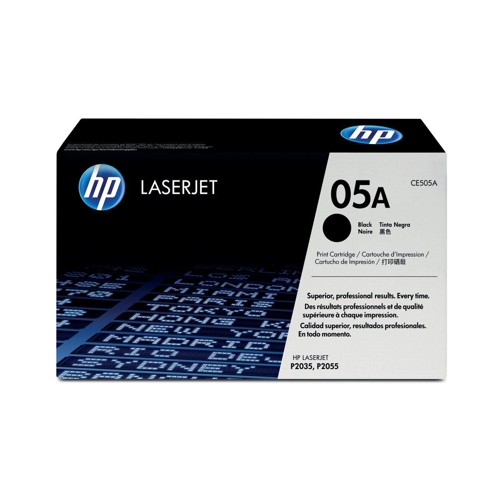 HP CE505D 05A BLK TONER 2.3K TWIN