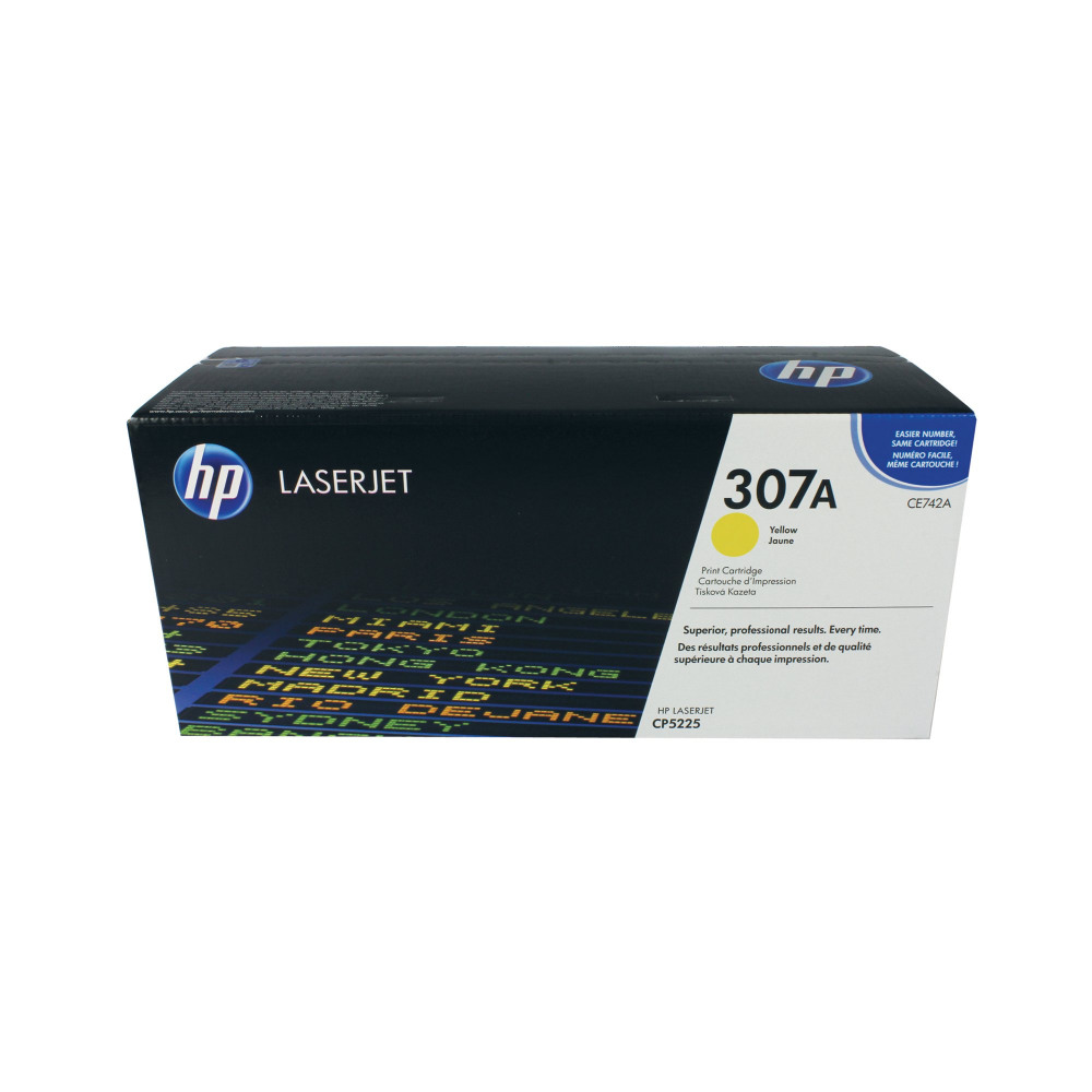 HP CE742A CP5225 YELLOW TONER CARTRIDGE