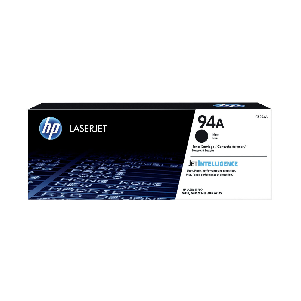 HP CF294A 94A BLACK TONER CARTRIDGE 1.2K