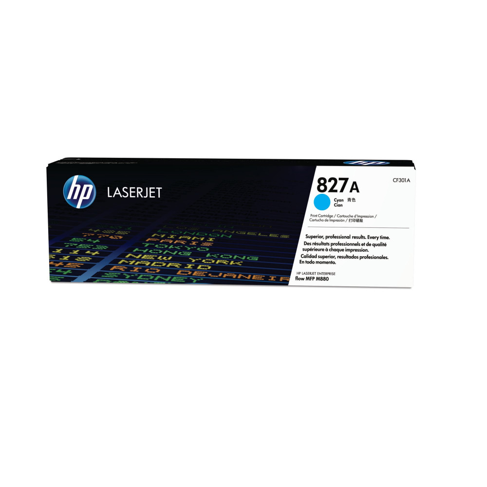 HP CF301A CYAN TONER 827A
