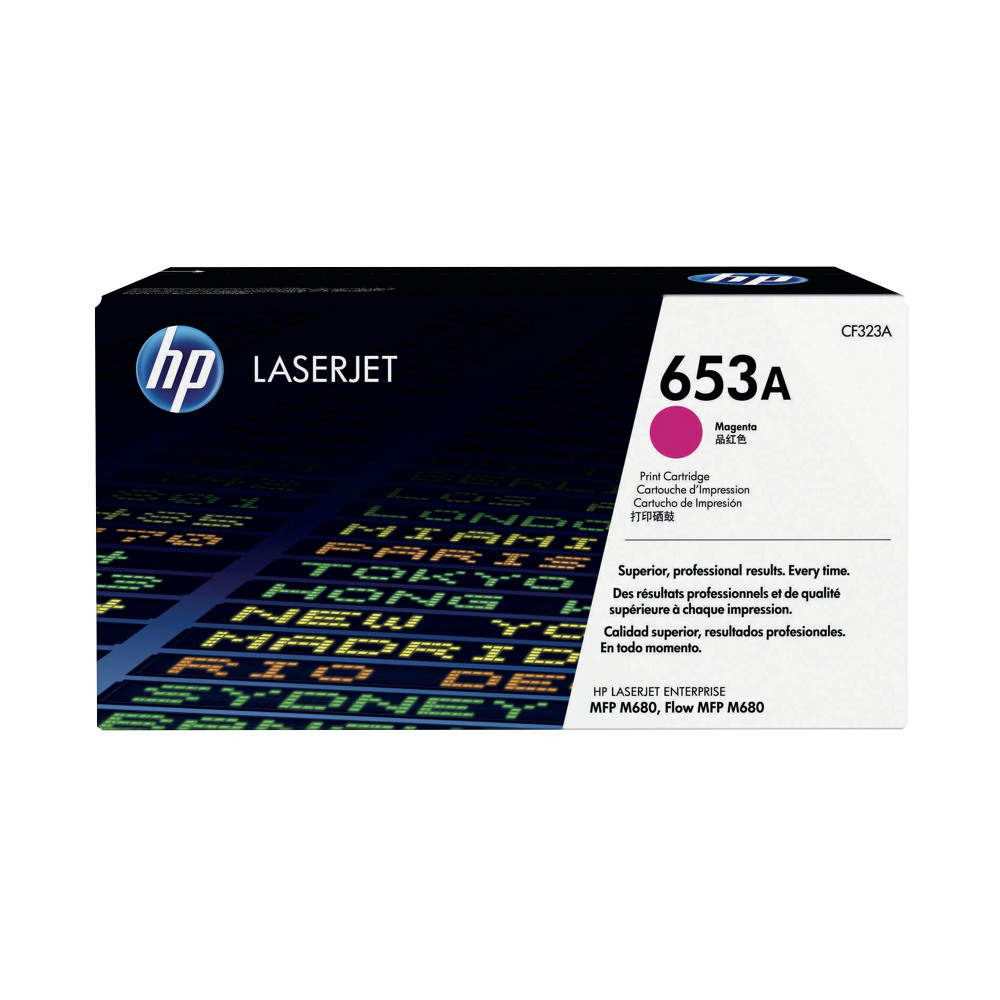 HP CF323A 653A LASERJT CRT 16.5K MAGENTA