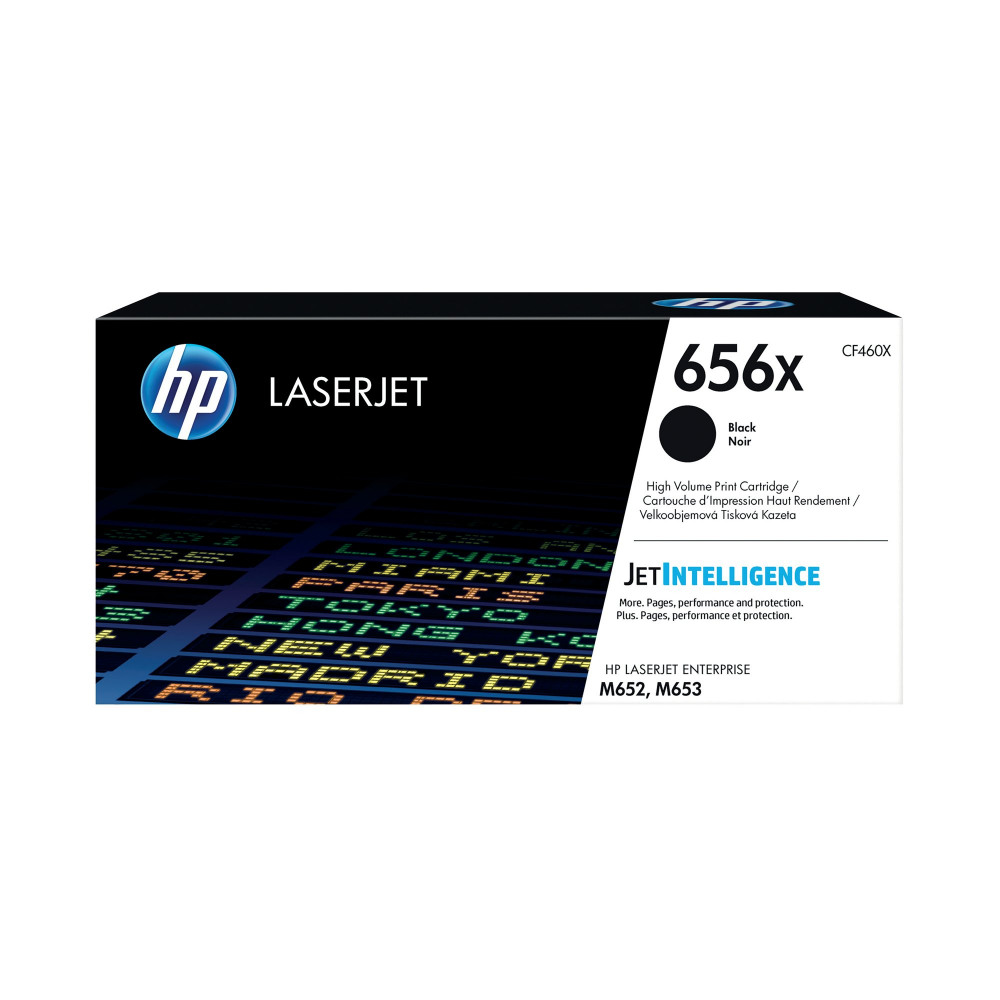 HP CF460X 656X HIGH YIELD BLACK TONER
