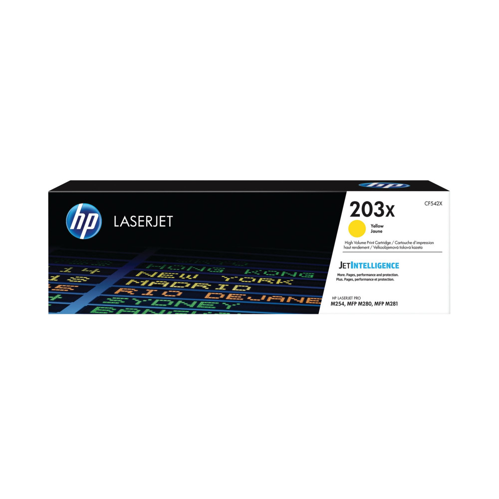 HP CF542X 203X YELLOW LJET PRO M254DW