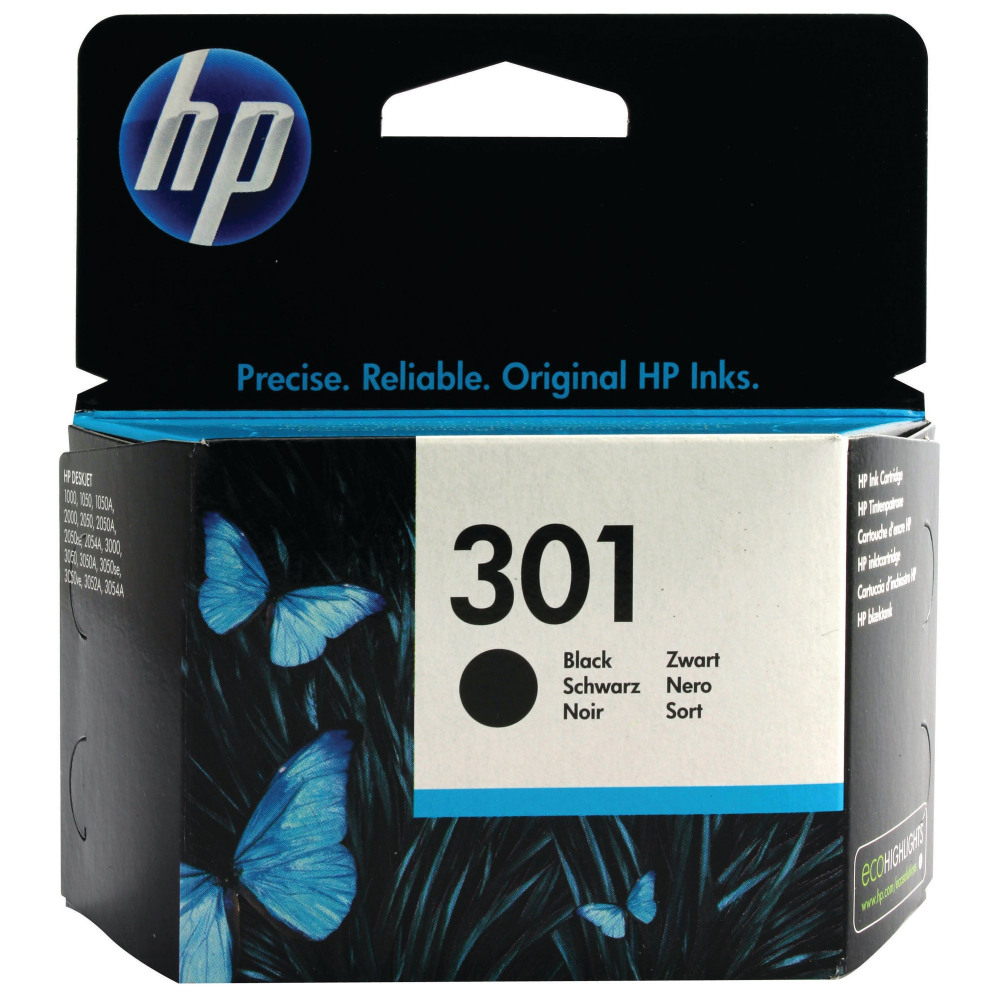 HP CH561EE NO 301 BLACK INK