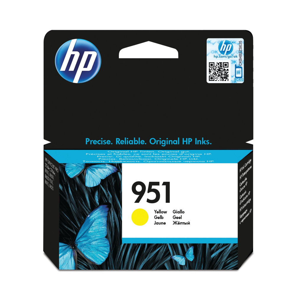 HP CN052AE 951 YELLOW INK CART 700 PAGE