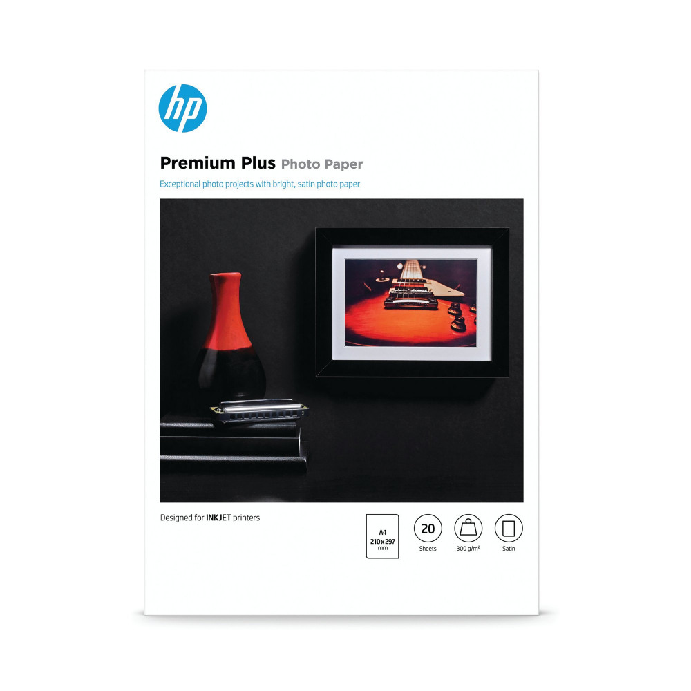 HP PHTO PPR 300GM SGLSS A4 PK20