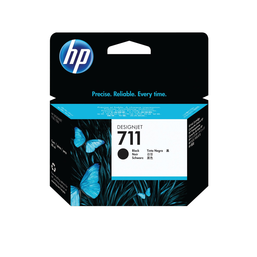 HP CZ133A NO 711 BLACK INK CARTRIDGE