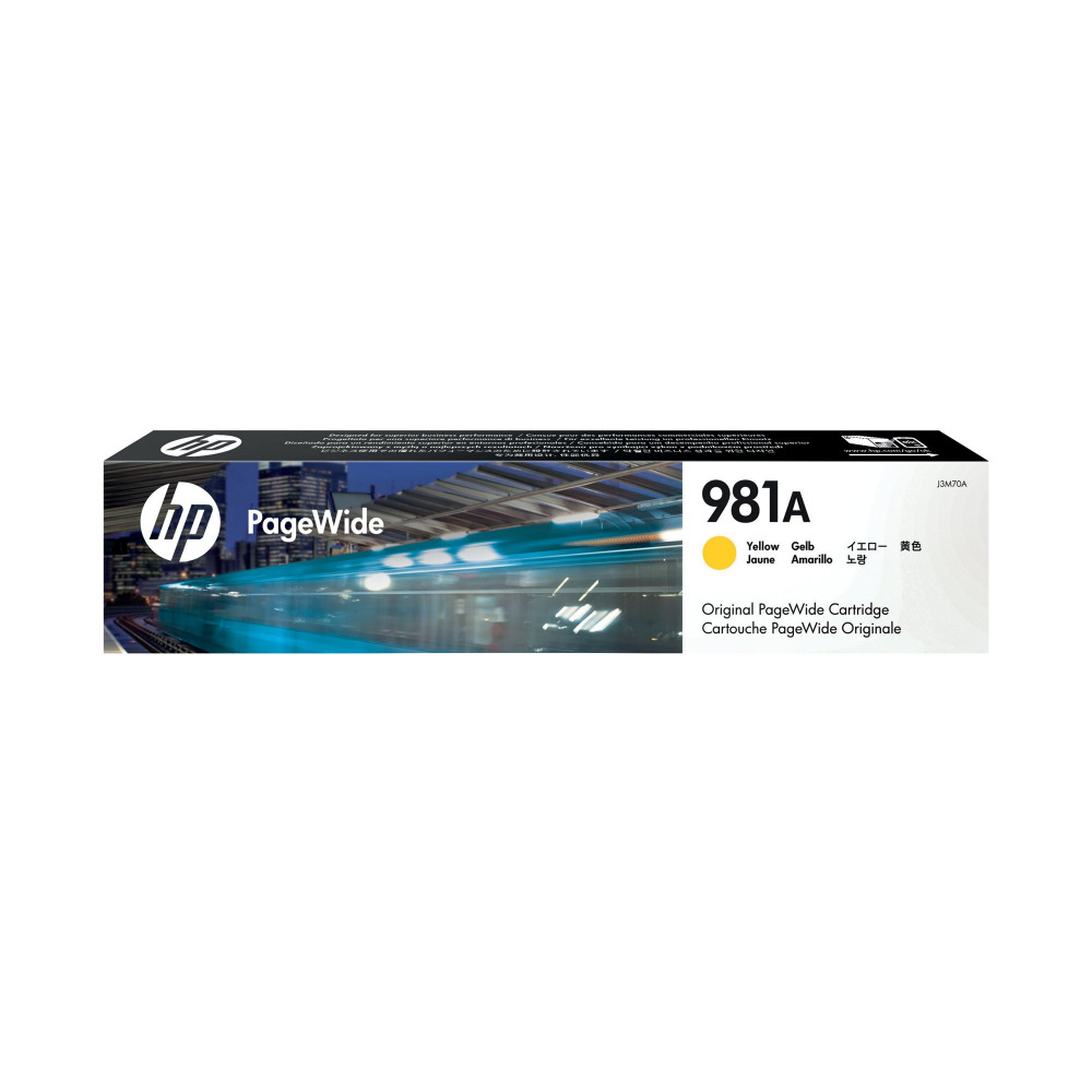 HP J3M70A 981A YELLOW INK CARTRIDGE