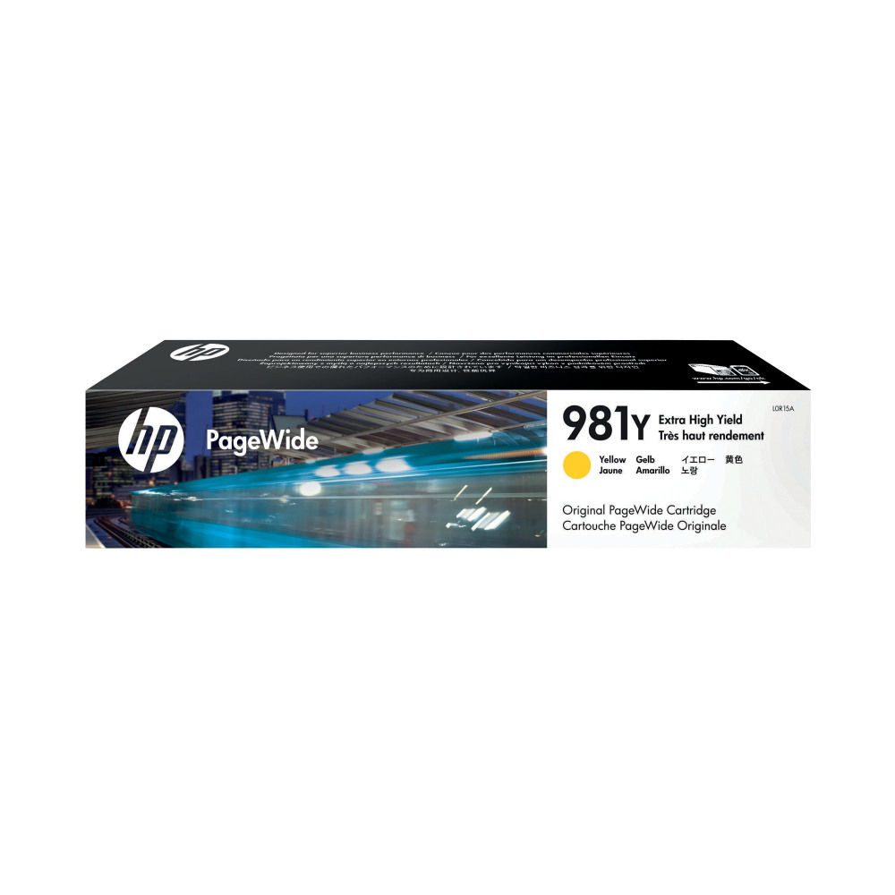 HP L0R15A 981Y YELLOW INK CART EXTRA HI