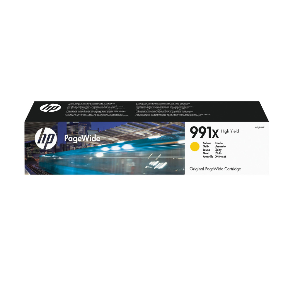HP M0J98AE 991X HY YELLOW P WIDE CART