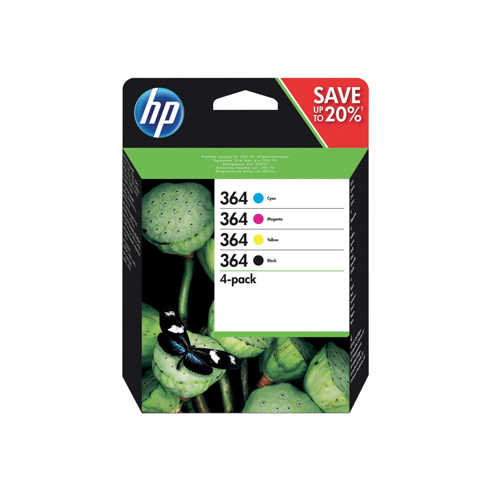 HP N9J73AE 364 4 PACK BCMY