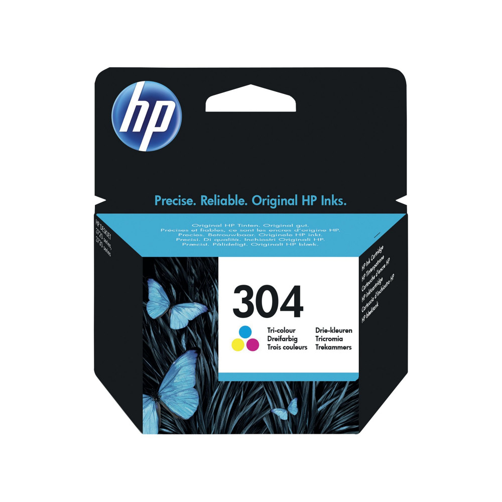 HP N9K05AE 304 TRI COLOR INK CARTRIDGE