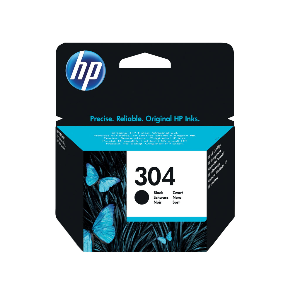 HP N9K06AE 304 BLACK INK CARTRIDGE