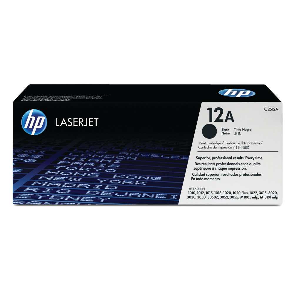 HP Q2612AD BLK LAS TONER 1015 1010 TWIN