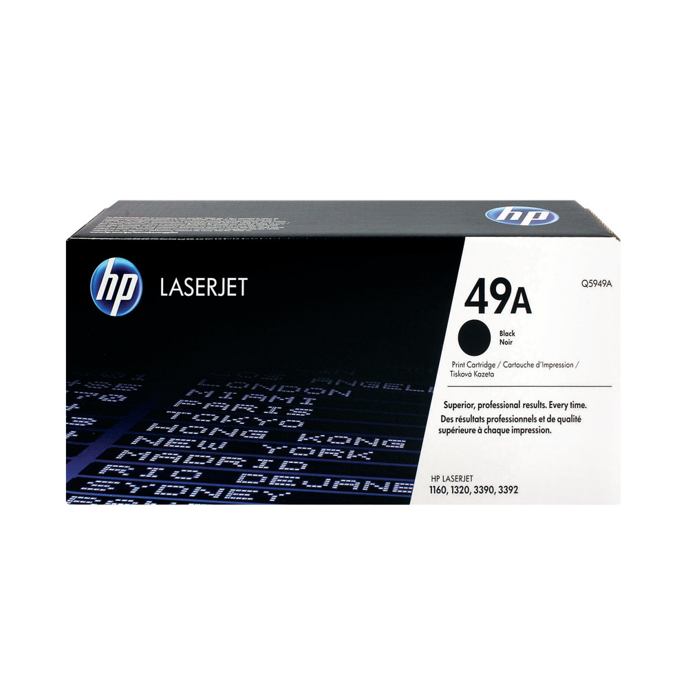 HP Q5949A BLACK STD CAP LJET 1320 2.5K