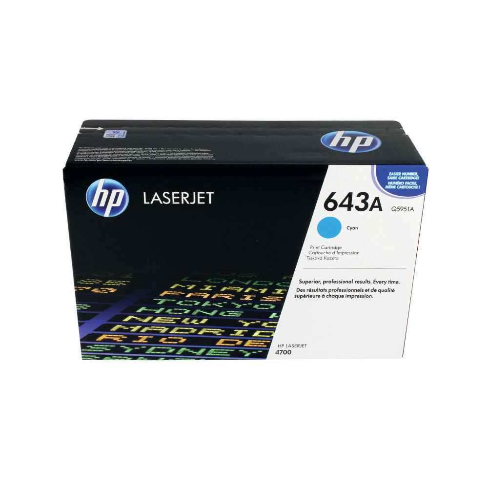 HP Q5951A COLOUR LJET 4700 CYAN TONER