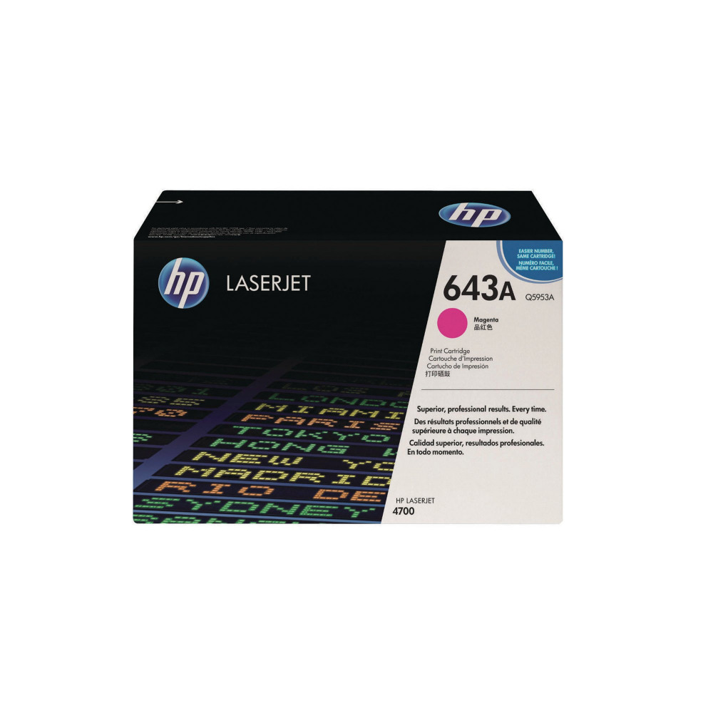 HP Q5953A COLOUR LJET 4700 MAGENTA TONER
