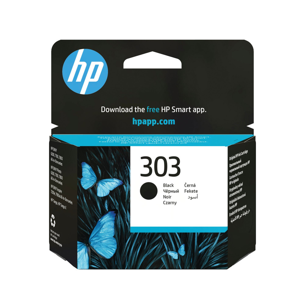 HP T6N02AE 303 BLACK INK CARTRIDGE