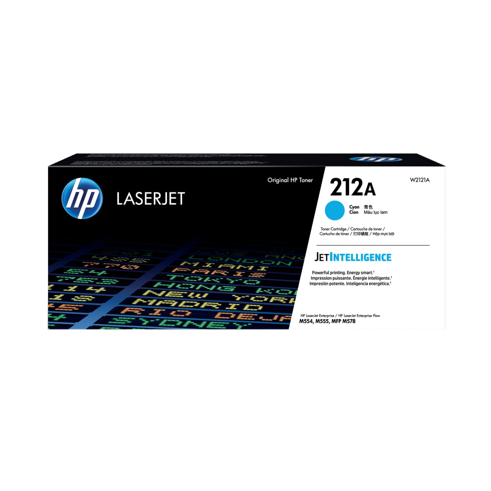HP W2121A 212A CYAN TONER CART 4.5K
