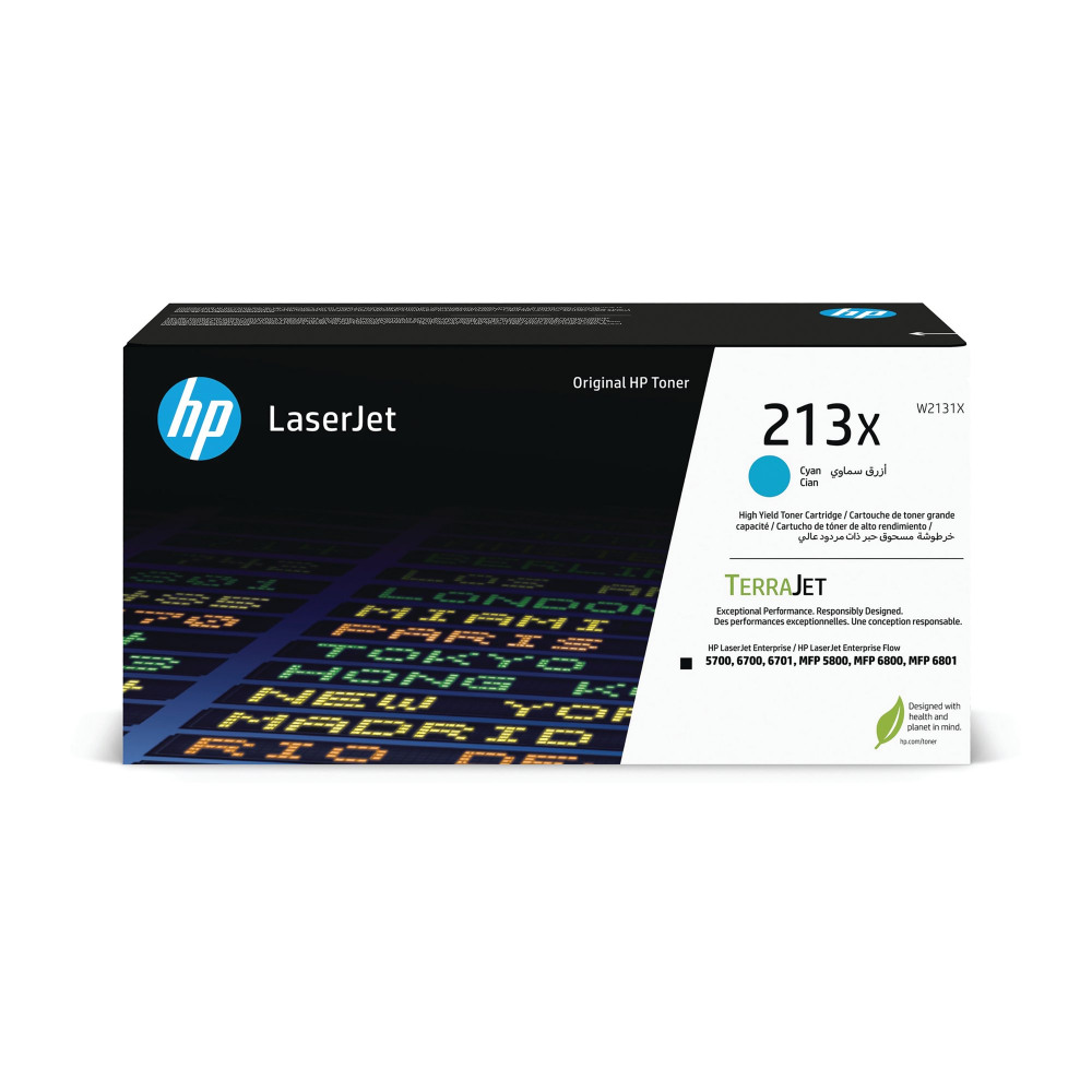 HP W2131X 213X 6K CYAN TONER HP W2131X 213X 6K CYAN TONER
