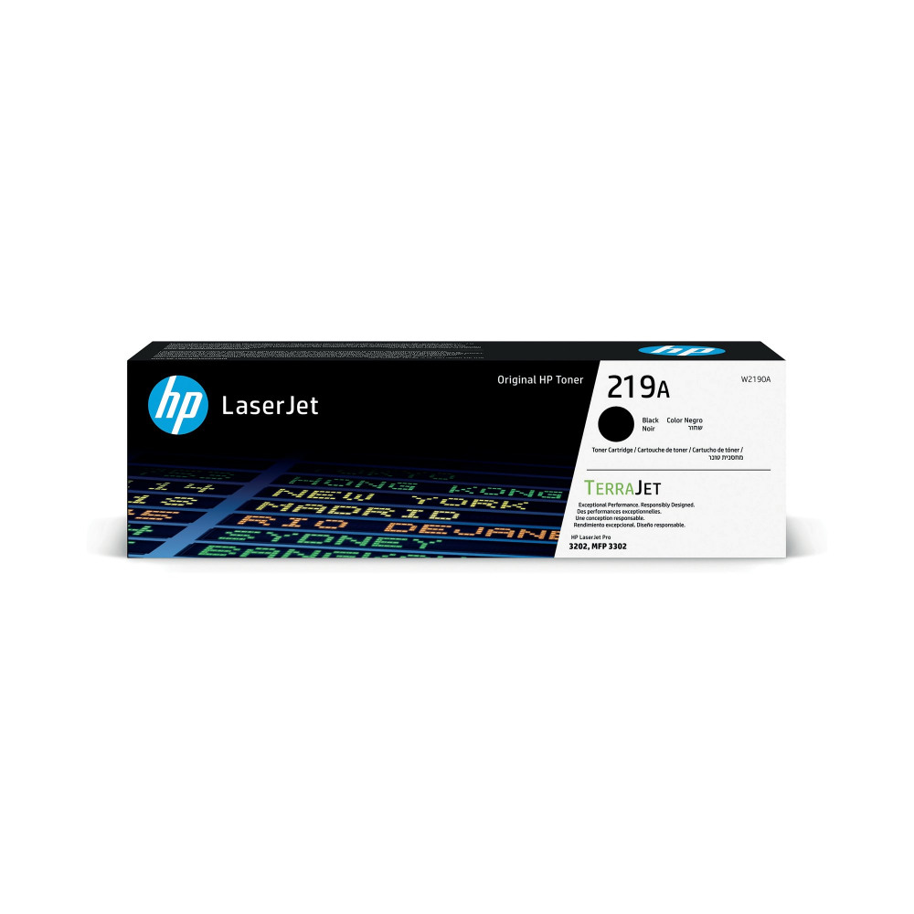 HP W2190A 219A BLACK TONER 1.3K HP W2190A 219A BLACK TONER 1.3K