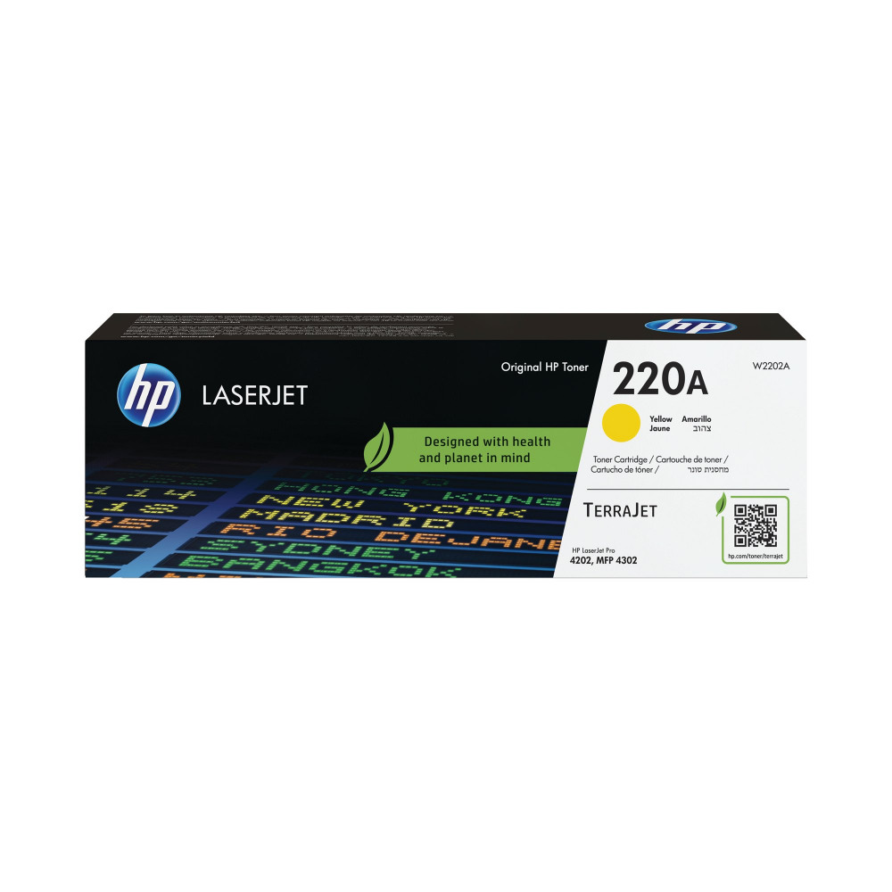 HP W2202A 220A YELLOW TONER 1.8K