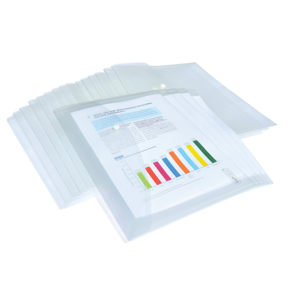 RAPESCO FOOLSCAP PPR WALLET CLR P20