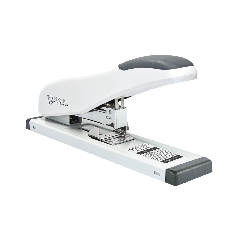 RAPESCO ECO HD-100 HEAVY STAPLER WHT
