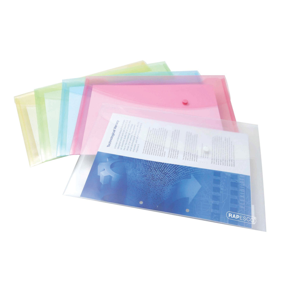RAPESCO POPP WALLET FC PASTL AST PK5