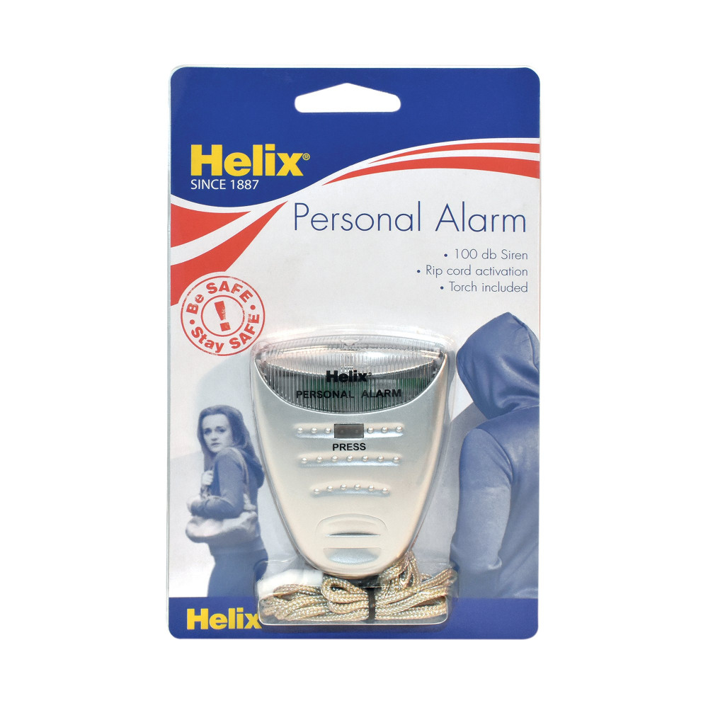 HELIX PERSONAL ALARM WITH LIGHT