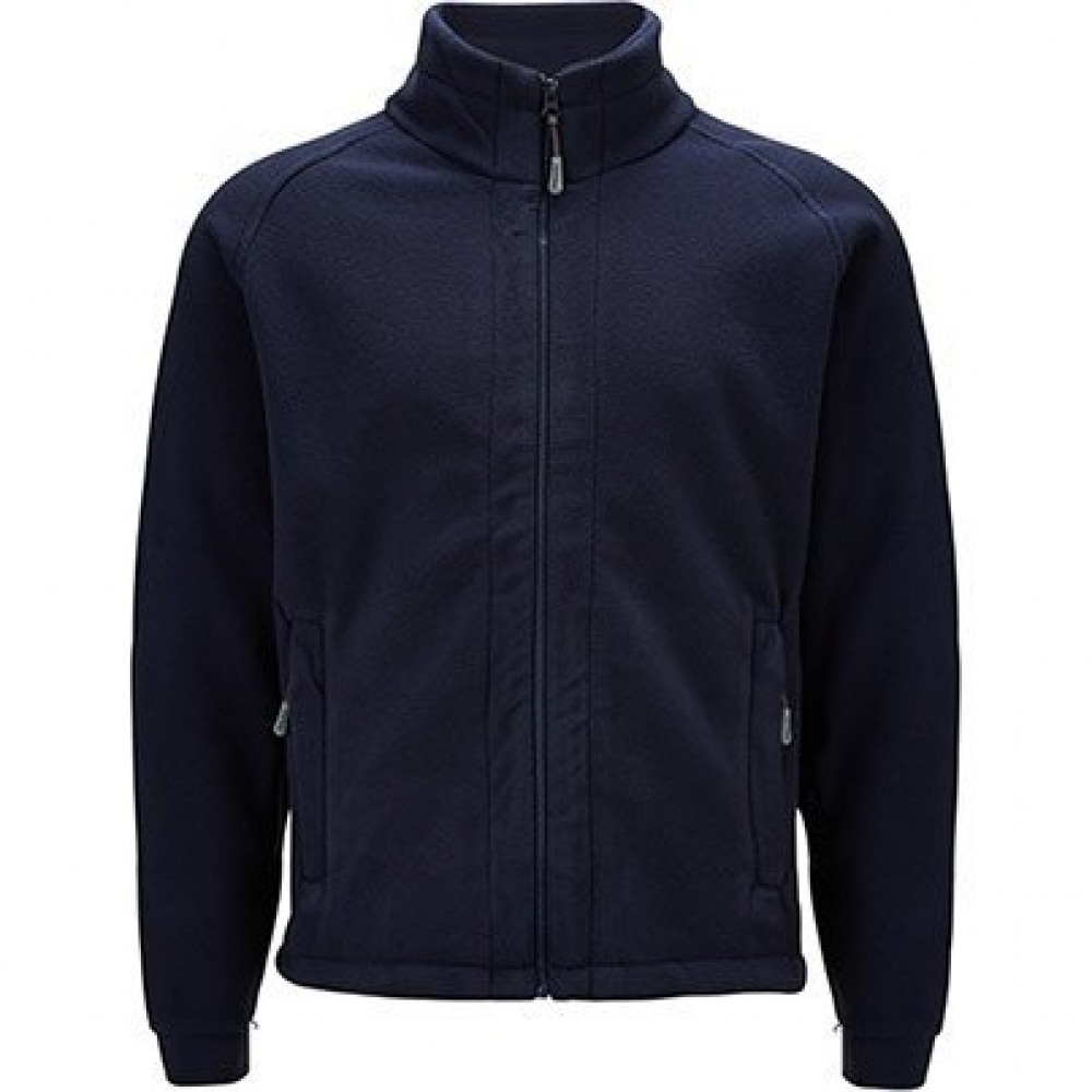 GLACIER MENS NAVY FLEECE JACKET 4XL