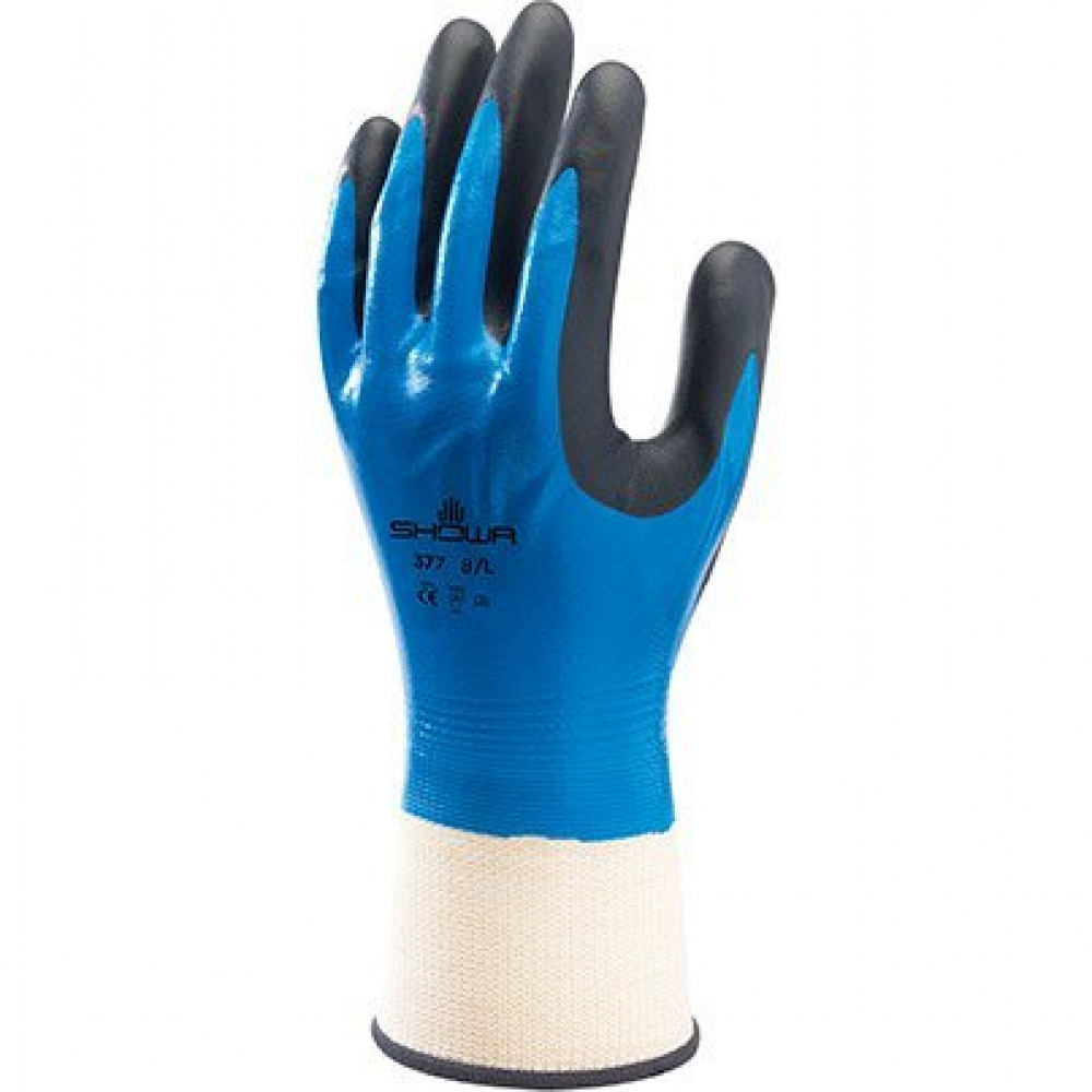 377 NITRILE WORK GLOVES XL