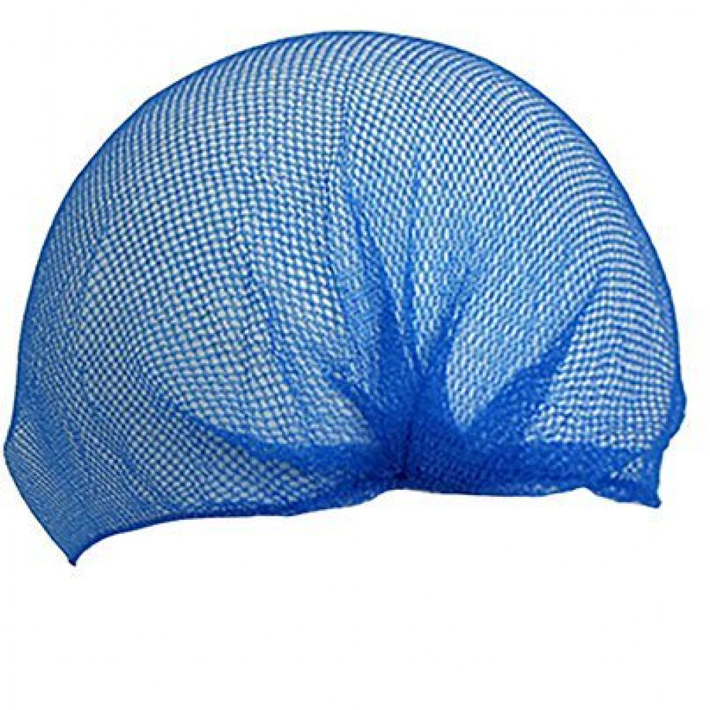 BLUE METAL-FREE HAIRNETS PK100