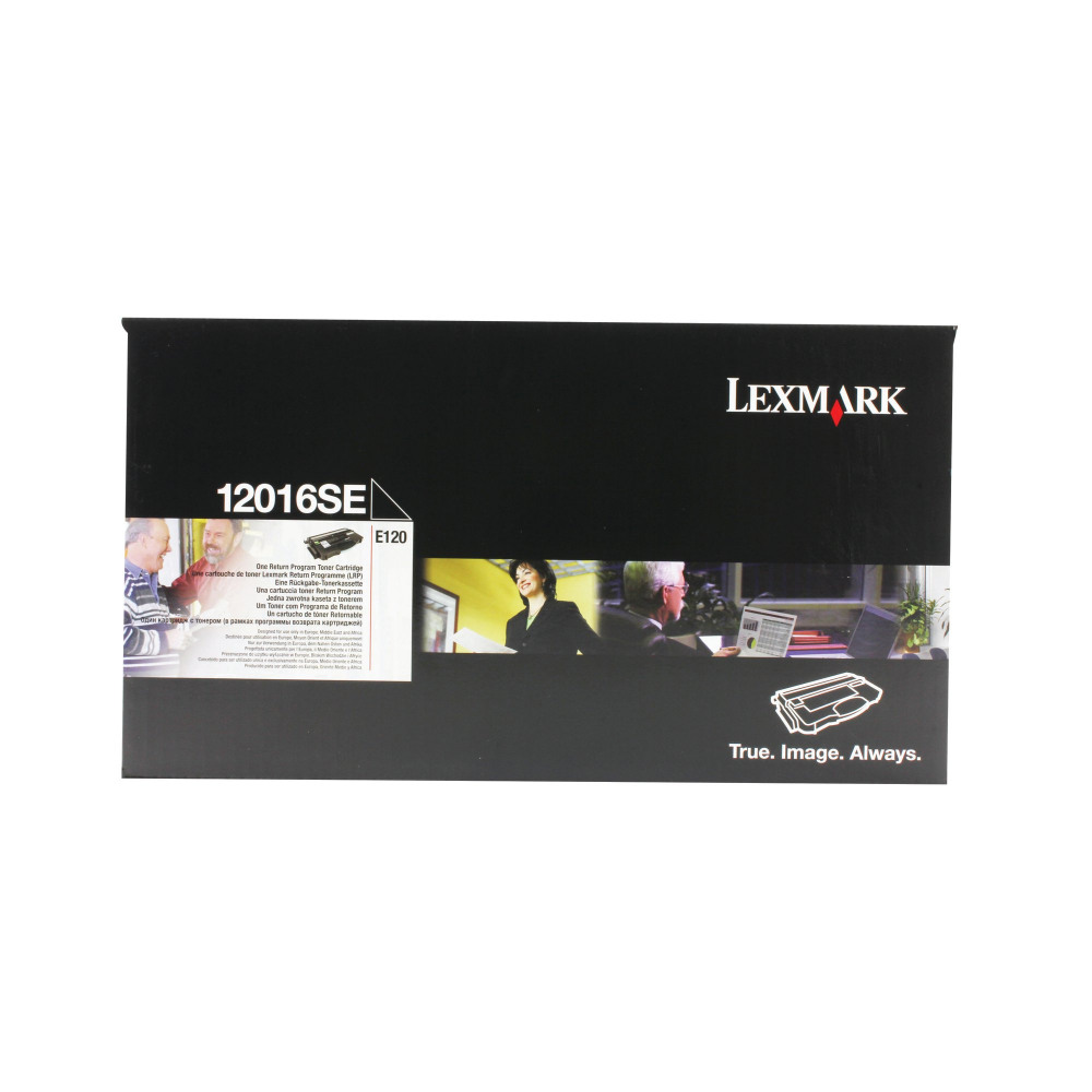 LEXMARK RETURN BLACK TONER 12016SE