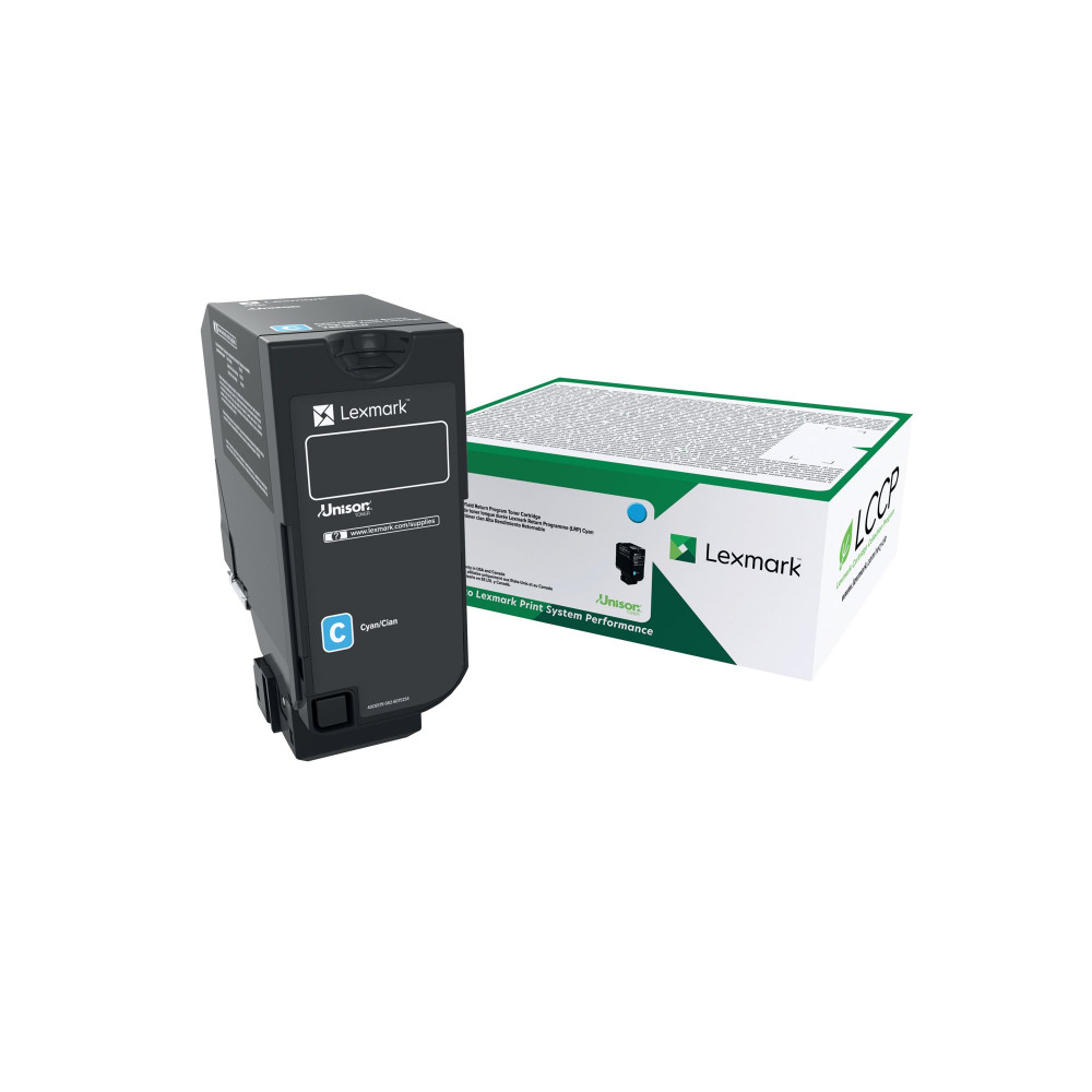 LEXMARK TONER CART 10K RP CY 75B20C0 LEXMARK TONER CART 10K RP CY 75B20C0