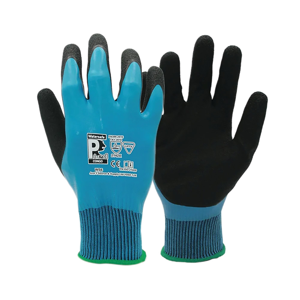 PRED CONGO GLOVE 1 PAIR BLU/BLK 10