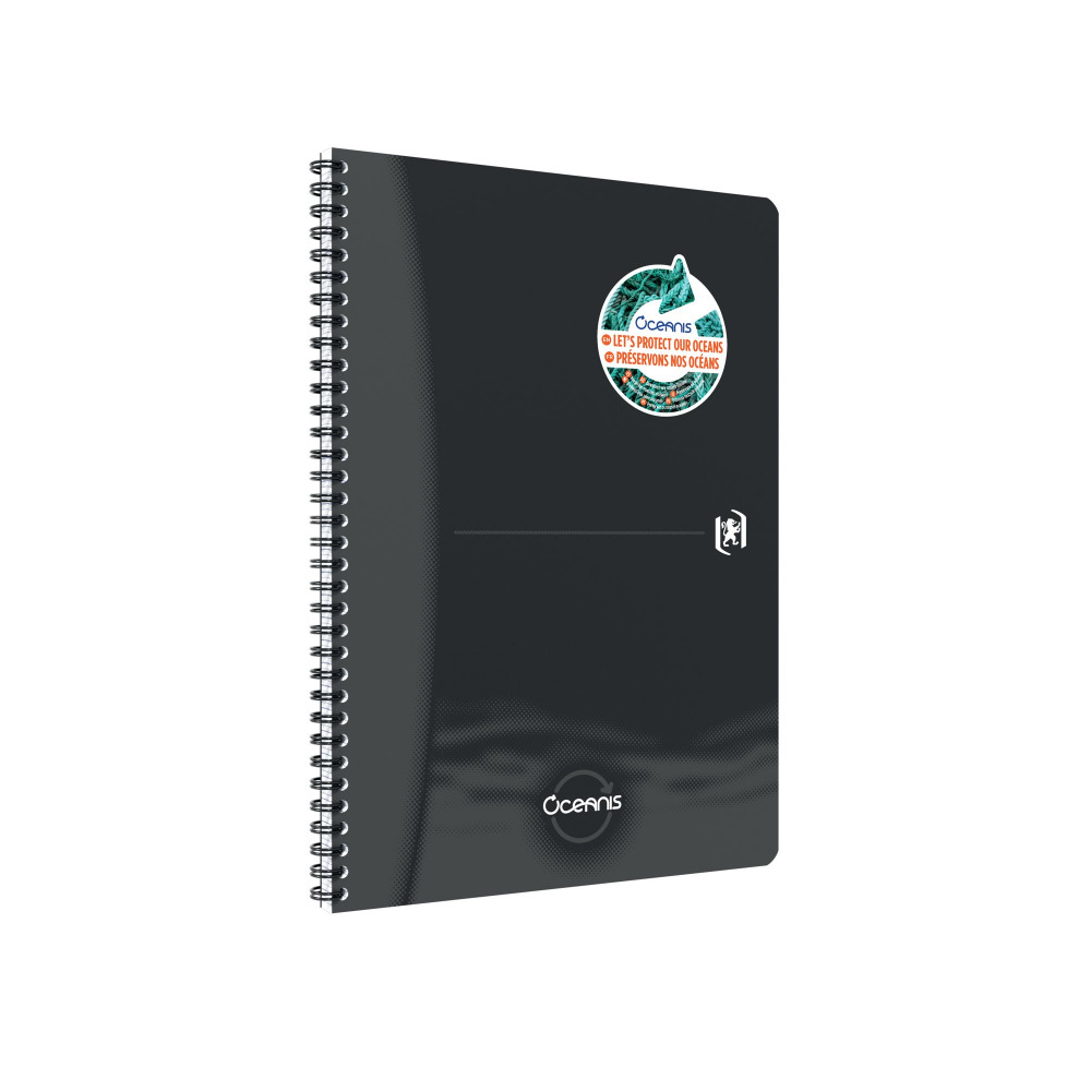 OXFORD OCEANIS WB NTBK RULED A4 BLK