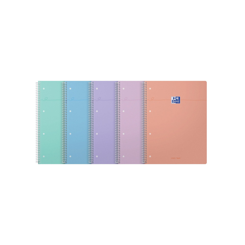 OXFORD SMART PASTEL NTBK A4+ AST PK5