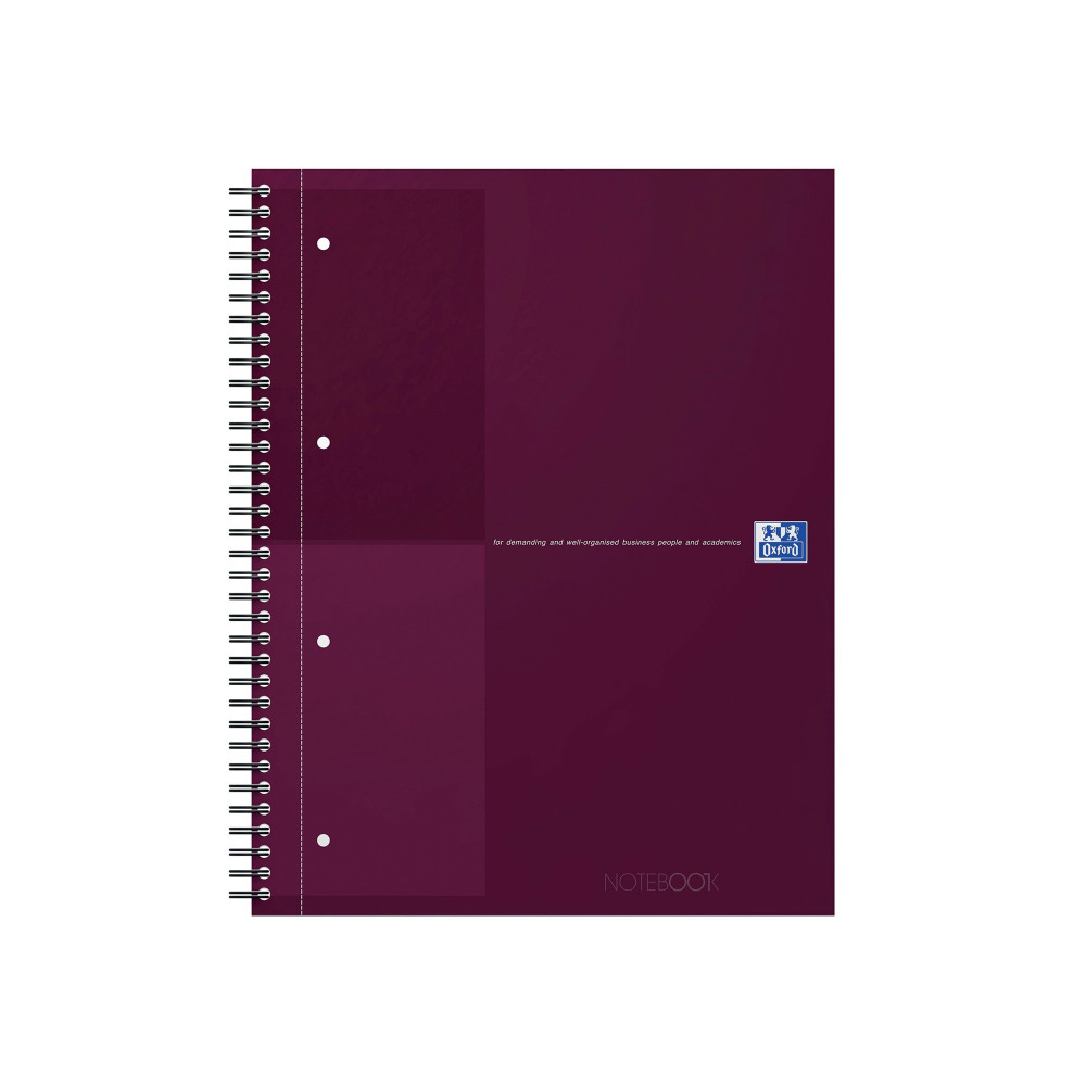 OXFORD HDBK WBND NBK A4+ RED