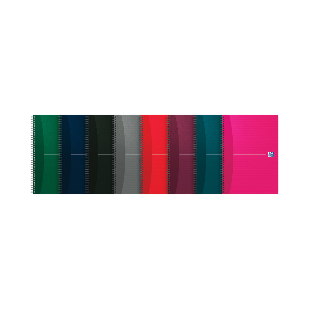 OXFORD OFFCE WB CARD NTBK A4 AST PK5