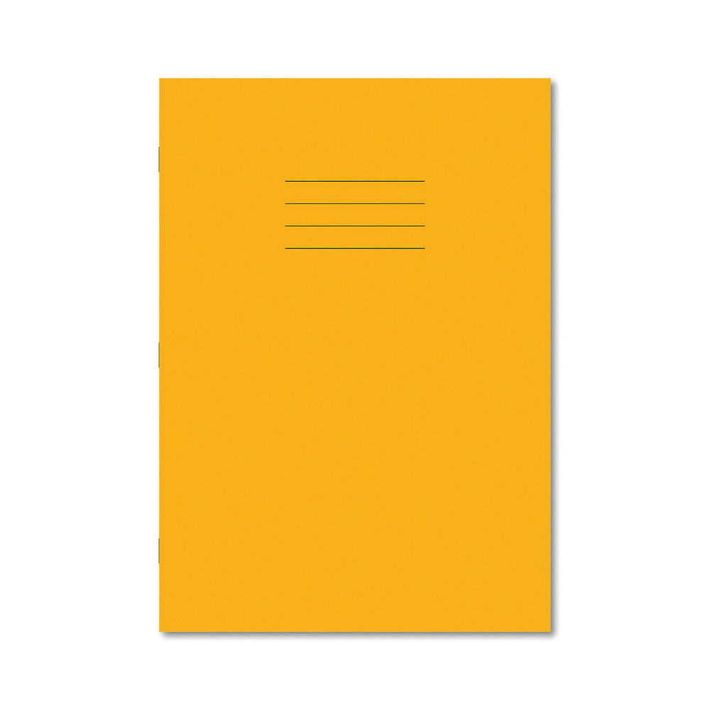 EXR BOOK 5MM SQ 80PG A4 YELLOW PK50