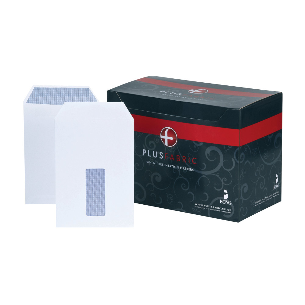 PLUS FABRIC ENV S/S C5 WIN WHT PK500