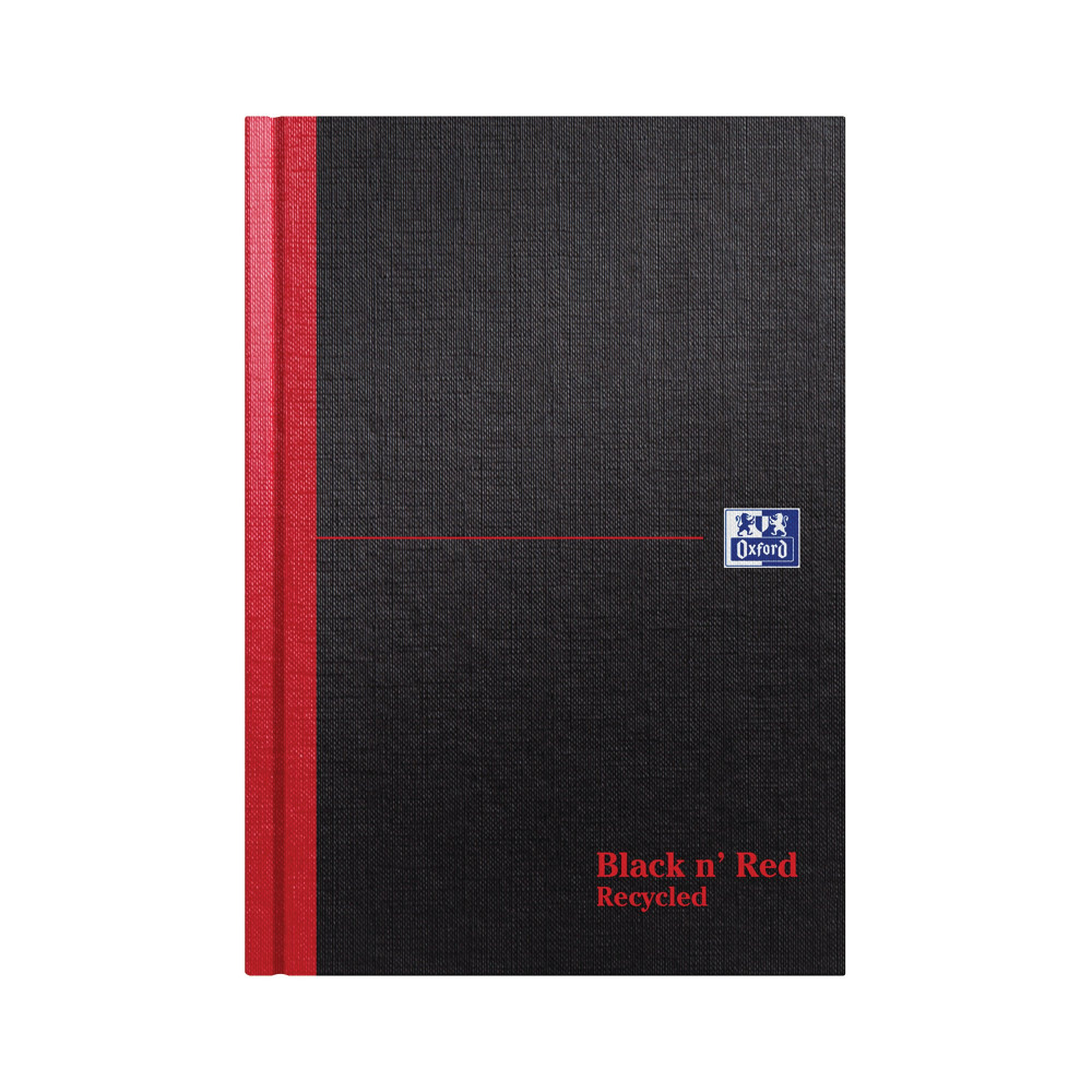 BLACK N RED HB RECY RULE NTBK A5 PK5