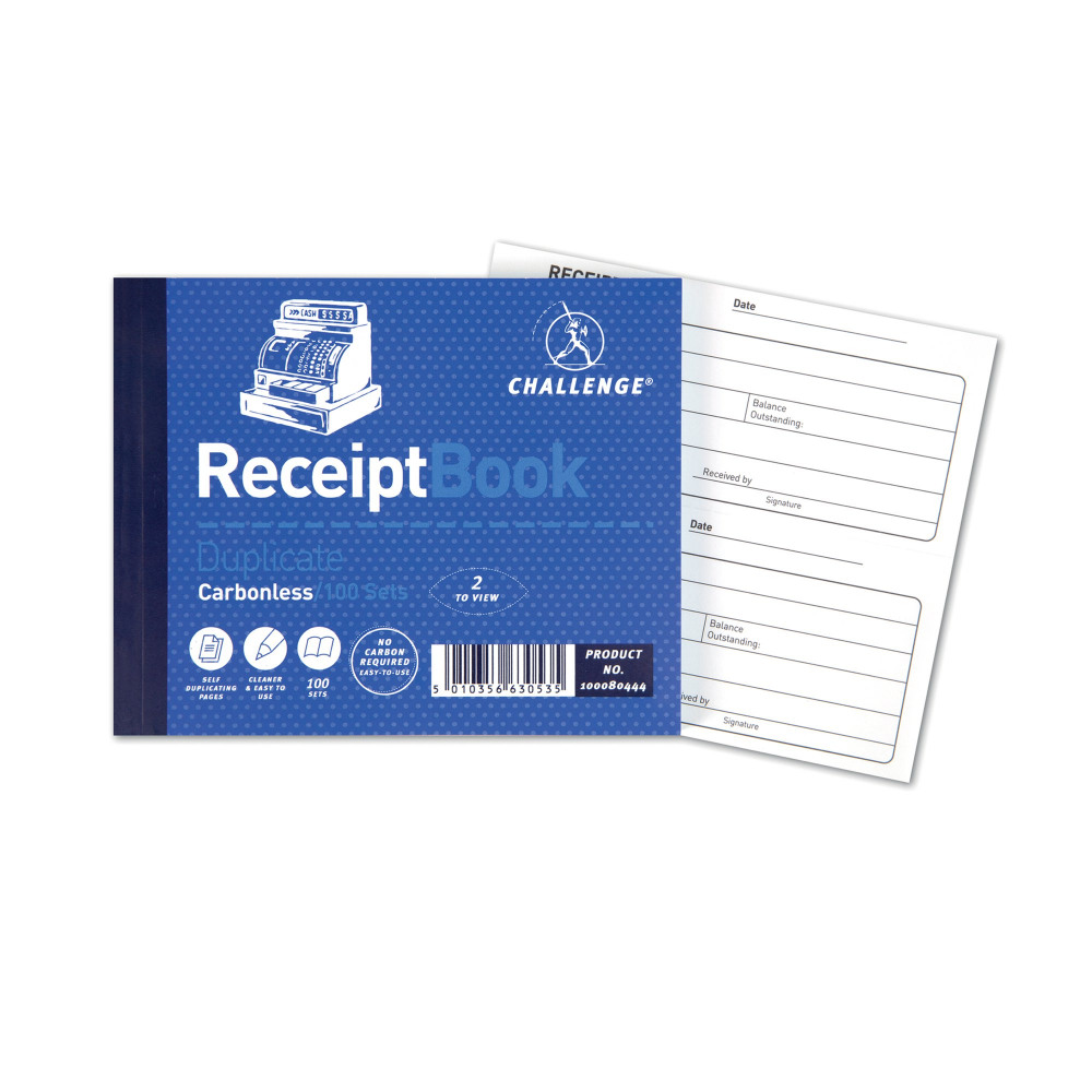 CHALLENGE DUP RCP BOOK 105X130MM PK5
