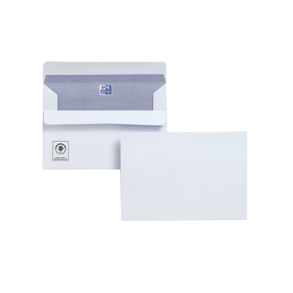 PLUS FABRIC ENVELOPES C6 WHT PK500