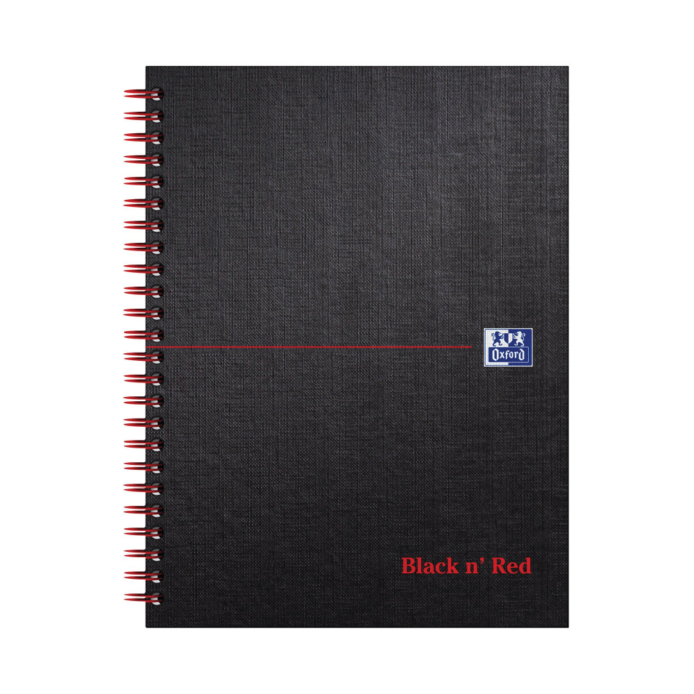 BLACK N RED HB WIRE RULE NTBK A5 PK5