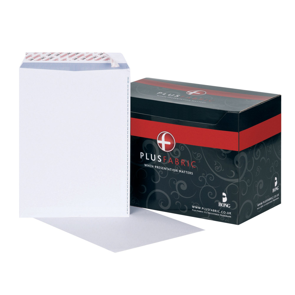 PLUS FAB WHT ENV C4 PLN 120G BX250
