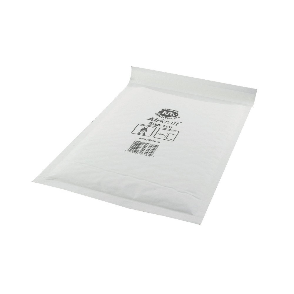 JIFFY AIRKRAFT 170X245MM WHITE PK100